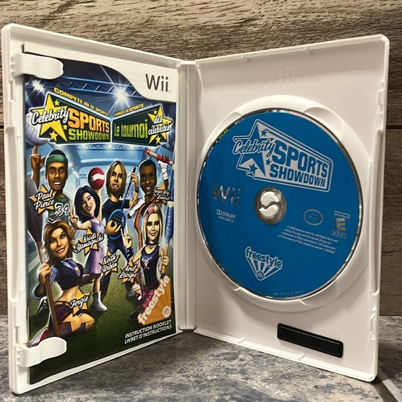 5 for $60 - Celebrity Sports Showdown Wii Game - Picture 2 of 4